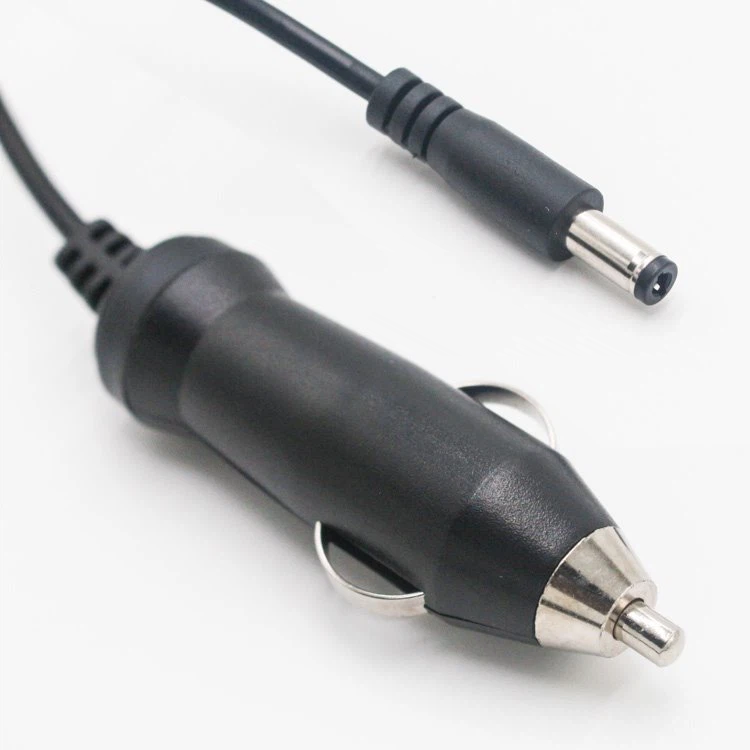 12v cigarette lighter plug to DC barrel jack adapter cable