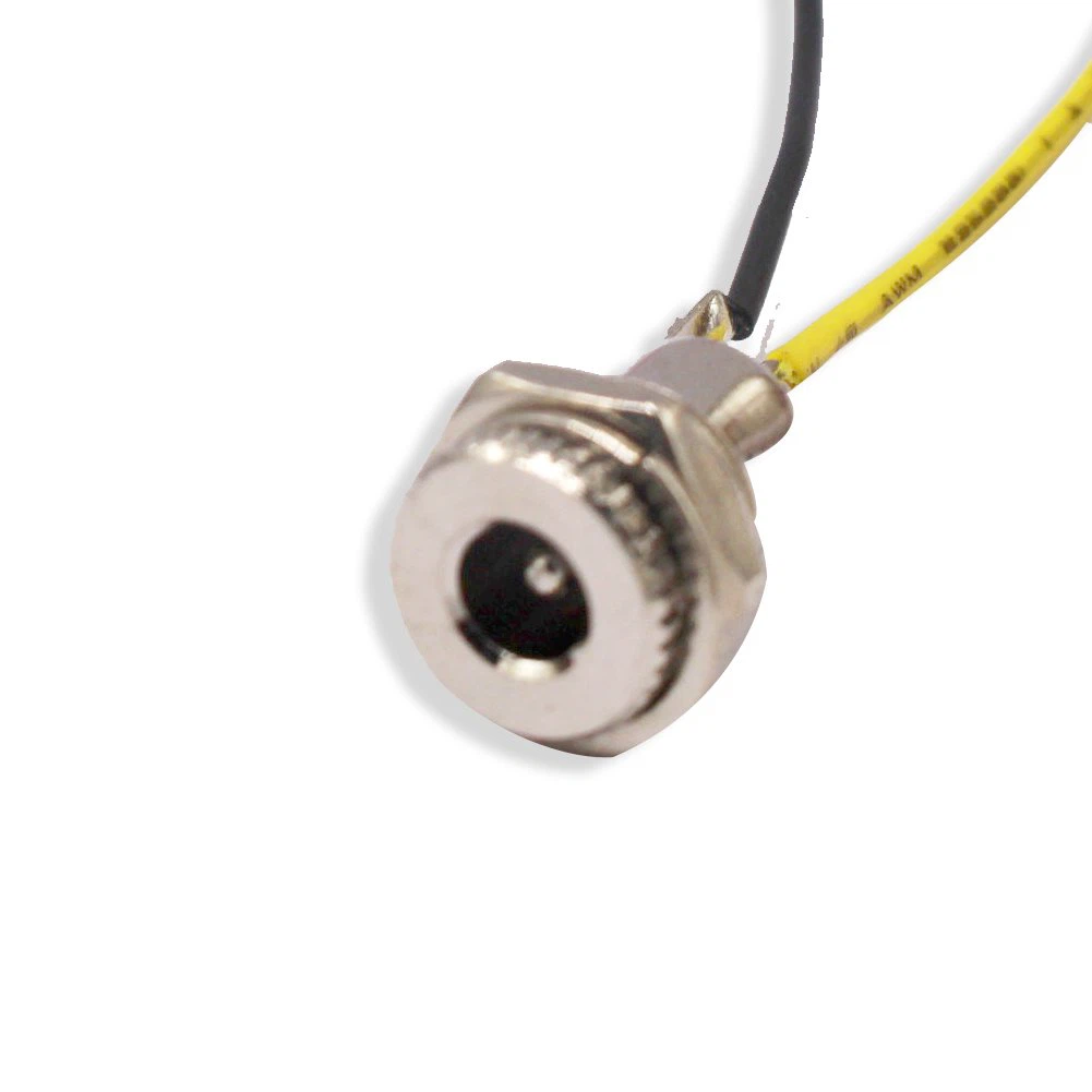 5.5 x 2.1 MM 10A DC-099 Power Jack Cord Socket Threaded Female Mount Power Cable