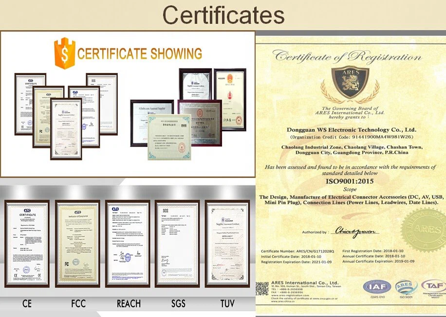 Our Product Certificates