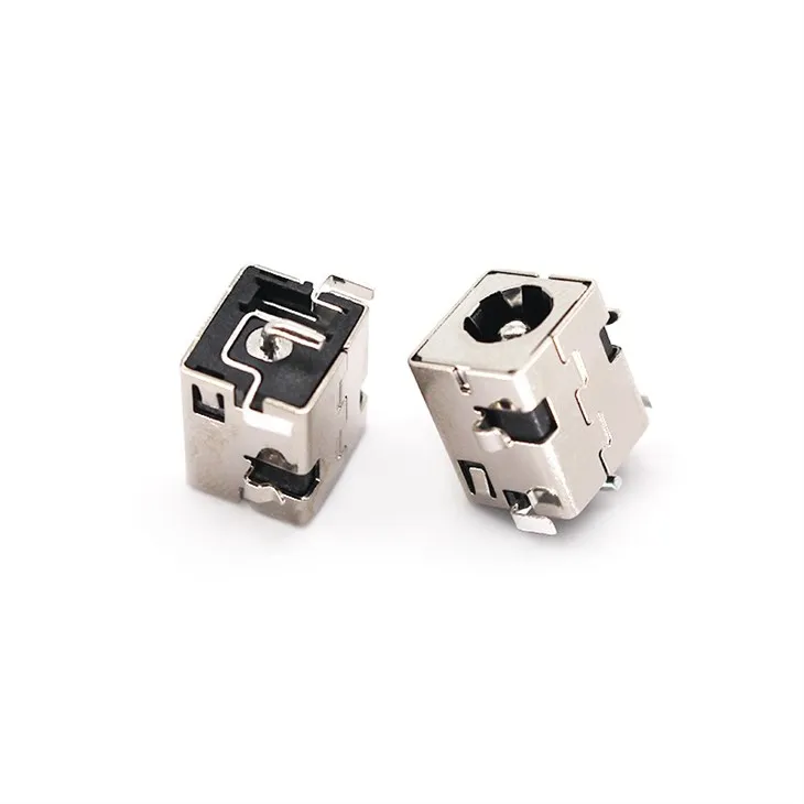 DC044B 5.5mm DC Power Jack Horizontal Dc Power Socket For Sinking Plate Large Current Charging Female Connector