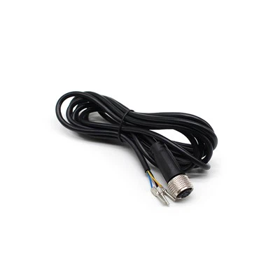 M12 A-COOLING 4A 4P CABLE ENOL FEMALE WITH 24AWG SILICONE CA
