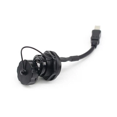 USB-B Jack To USB-B Plug With 0.1 m Cable